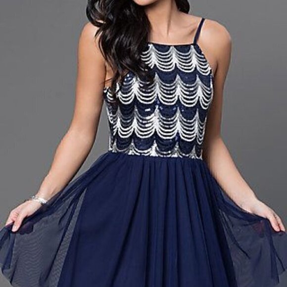 As U Wish Short Spaghetti Strap Sequin Bodice Size 5, Prom Dress - Picture 16 of 16